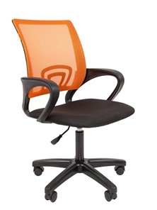 Кресло CHAIRMAN 696 black LT, оранжевый в Саранске
