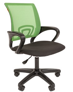 Офисное кресло CHAIRMAN 696 black LT, зеленое в Саранске