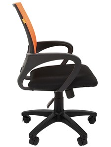 Офисное кресло CHAIRMAN 696 black Сетчатый акрил DW66 оранжевый в Саранске - предосмотр 5