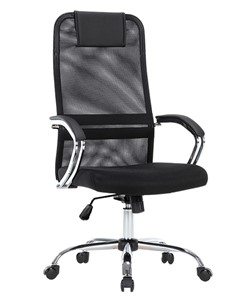 Компьютерное кресло CHAIRMAN CH612 Сетчатый акрил / Ткань стандарт / Экокожа, черный в Саранске - предосмотр