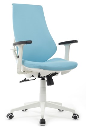 Компьютерное кресло Design CX1361М, Голубой в Саранске - изображение