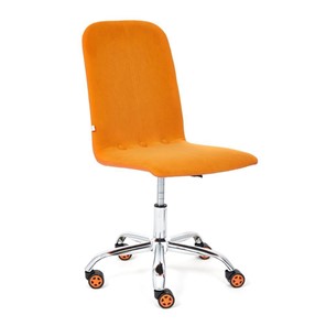 Кресло RIO флок/кож/зам, оранжевый/оранжевый, арт.14188 в Саранске