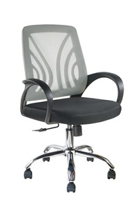 Кресло компьютерное Riva Chair 8099Е, Серый в Саранске