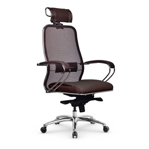 Офисное кресло Samurai SL-2.04 MPES Темно-коричневый в Саранске