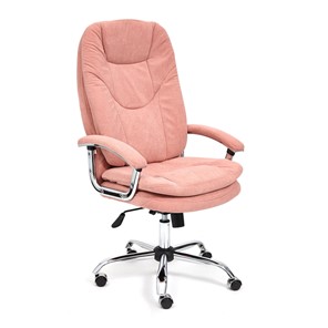 Офисное кресло SOFTY LUX флок, розовый, арт.13952 в Саранске