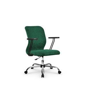 Кресло офисное SU-Mr-4/подл.109/осн.006 зеленый в Саранске