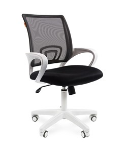 Компьютерное кресло CHAIRMAN 696 white, черный в Саранске