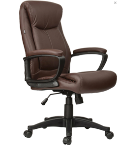 Офисное кресло BRABIX "Enter EX-511", экокожа, коричневое, 531163 в Саранске