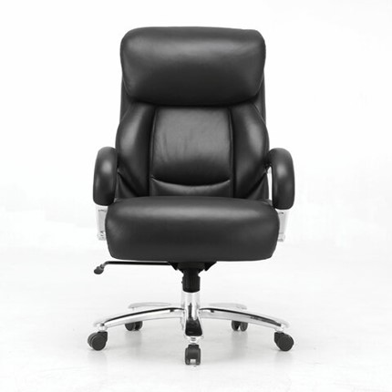 Компьютерное кресло Brabix Premium Pride HD-100 (натуральная кожа, черное) 531940 в Саранске - изображение