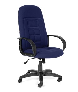 Кресло офисное CHAIRMAN 727 ткань ст., цвет синий в Саранске