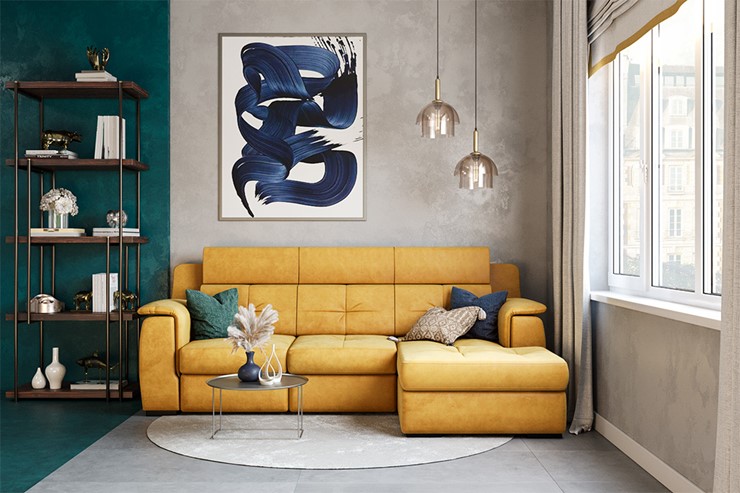 Угловой диван Бруклин с оттоманкой в Саранске - изображение 7