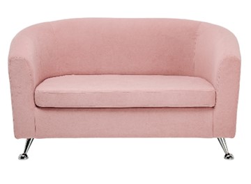 Прямой диван Брамс 2Д розовый в Саранске