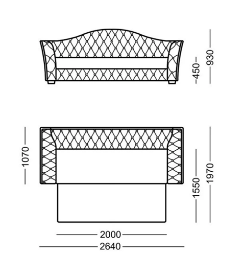 Прямой диван Франческа БД в Саранске - изображение 6