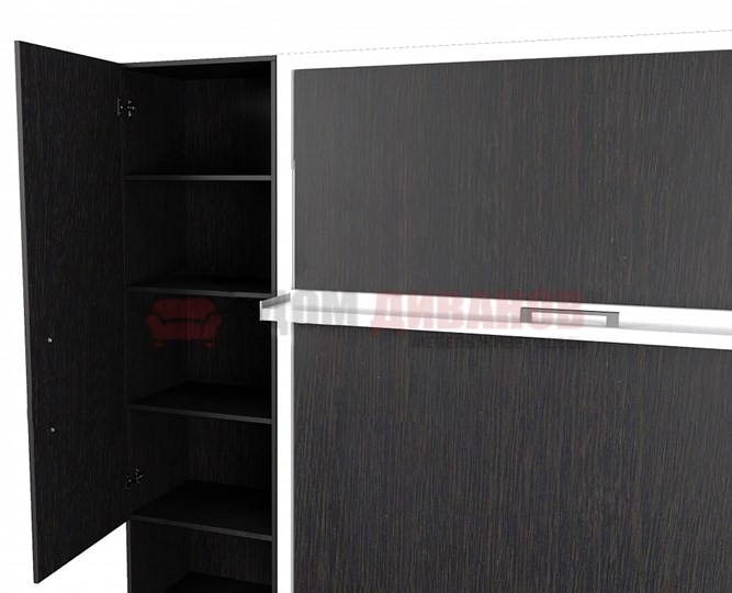 Диван Кровать-трансформер Smart (КД 1400+ШП+Пуф), шкаф правый, левый подлокотник в Саранске - изображение 3