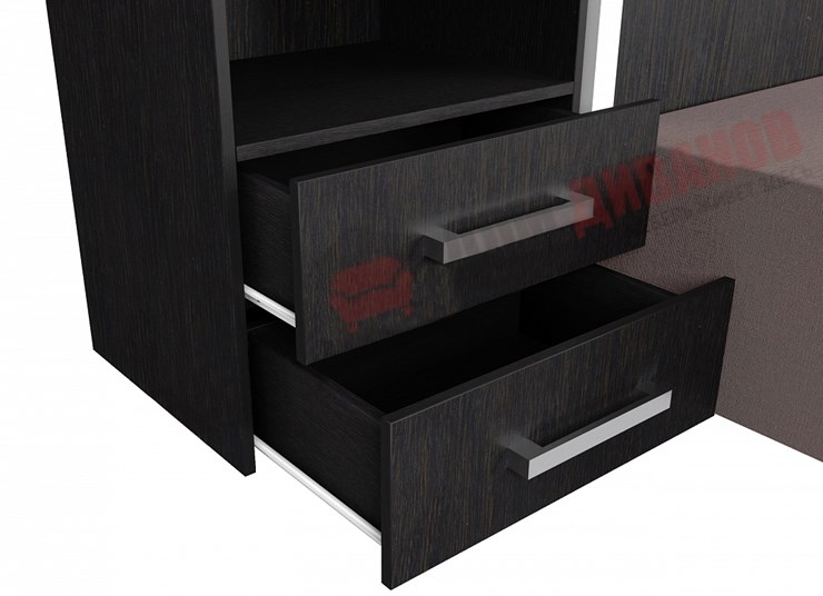 Диван Кровать-трансформер Smart (ШЛ+КД 1400+ШП), 2 шкафа, без подлокотников в Саранске - изображение 3