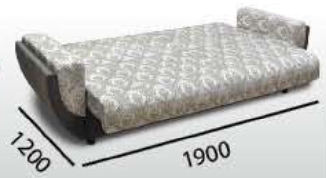 Прямой диван Акварель 2 БД в Саранске - изображение 1