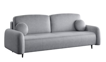Прямой диван Монблан 3т, Рогожка Муза 08 в Саранске