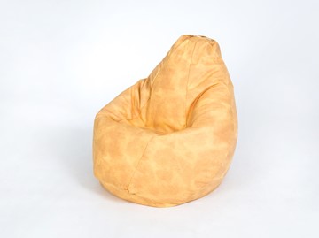 Кресло-мешок Груша малое, жаккард, песок в Саранске