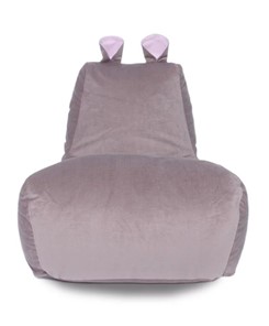 Кресло-мешок Бегемот кофе/розовый в Саранске