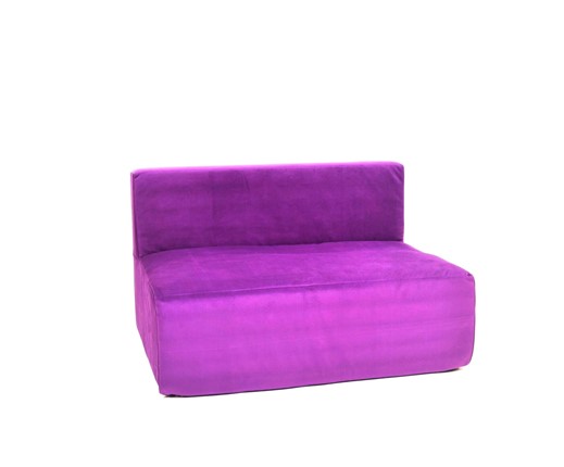 Кресло Тетрис 100х80х60, фиолетовое в Саранске - изображение