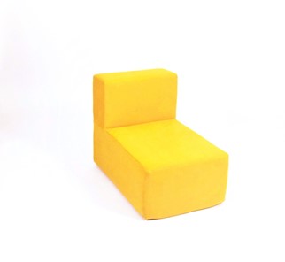 Кресло Тетрис 50х80х60, желтое в Саранске