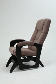 Кресло-качалка Леон маятниковая, ткань AMIGo кофе с молоком 29-Т-КМ в Саранске - предосмотр