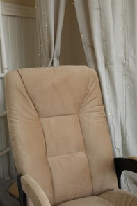 Кресло-качалка Леон маятниковая, ткань AMIGo песок 29-Т-П в Саранске - предосмотр 7