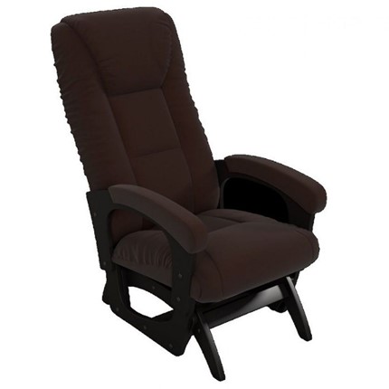 Кресло-качалка Леон маятниковая, ткань AMIGo шоколад 29-Т-Ш в Саранске - изображение