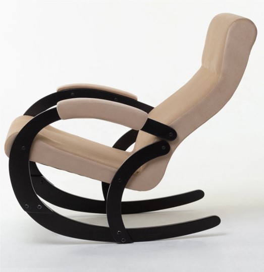 Кресло-качалка в гостиную Корсика, ткань Amigo Beige 34-Т-AB в Саранске - изображение 1