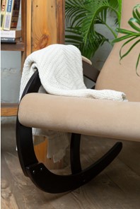 Кресло-качалка в гостиную Корсика, ткань Amigo Beige 34-Т-AB в Саранске - предосмотр 5