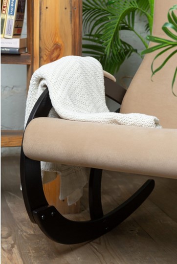 Кресло-качалка в гостиную Корсика, ткань Amigo Beige 34-Т-AB в Саранске - изображение 5