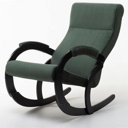Кресло-качалка Корсика, ткань Amigo Green 34-Т-AG в Саранске - изображение