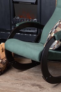 Кресло-качалка Корсика, ткань Amigo Green 34-Т-AG в Саранске - предосмотр 6