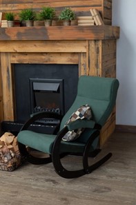 Кресло-качалка Корсика, ткань Amigo Green 34-Т-AG в Саранске - предосмотр 7