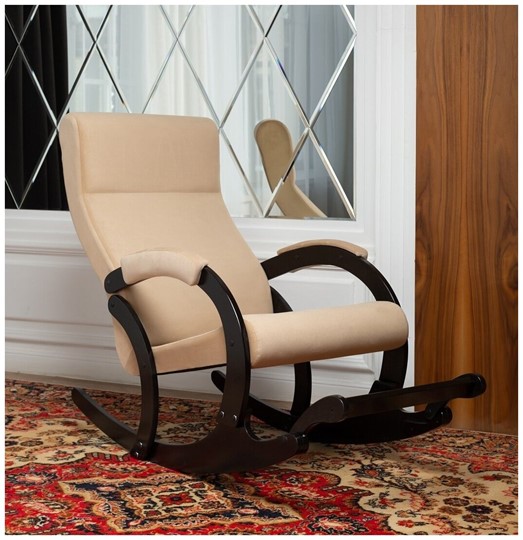 Кресло-качалка Марсель, ткань Amigo Beige 33-Т-AB в Саранске - изображение 6