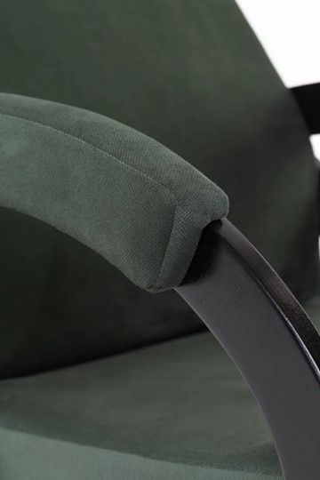 Кресло-качалка в гостиную Марсель, ткань Amigo Green 33-Т-AG в Саранске - изображение 4