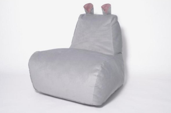 Кресло-мешок Бегемот серый в Саранске - изображение