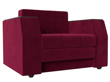 Кресло-кровать Атлантида, Бордовый (Микровельвет) в Саранске