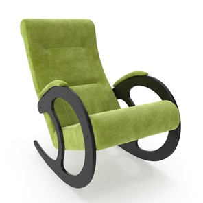 Кресло-качалка Модель 3, Verona 38 Apple Green-велюр в Саранске