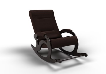 Кресло-качалка Тироль, ткань AMIGo шоколад 12-Т-Ш в Саранске