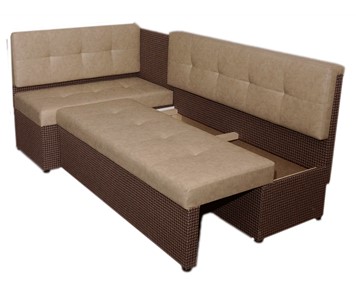 Кухонный угловой диван Нео КМ3 с механизмом 2000х1460 в Саранске - предосмотр 7