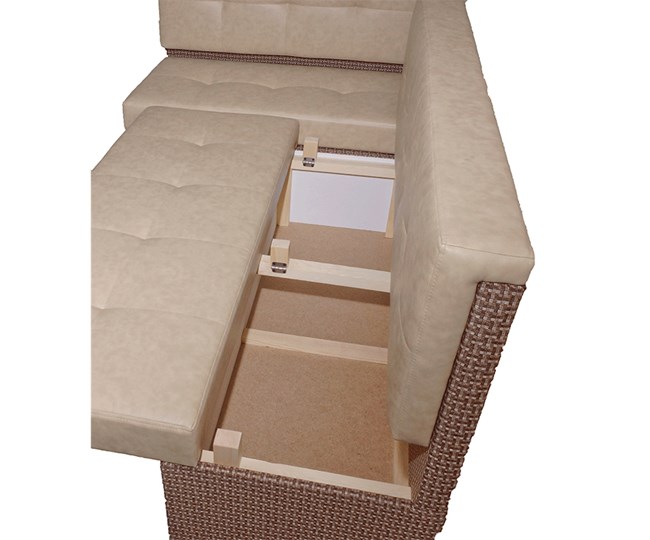Кухонный угловой диван Нео КМ 3 с механизмом 2000*1110 в Саранске - изображение 6