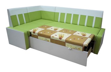 Кухонный угловой диван Квадро 2 со спальным местом в Саранске - предосмотр 2