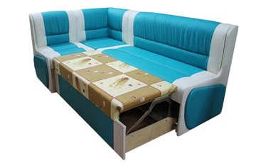 Кухонный угловой диван Квадро 4 со спальным местом в Саранске - предосмотр 2