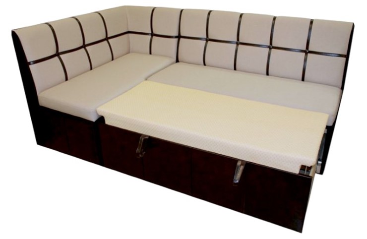 Угловой кухонный диван Квадро 5 со спальным местом в Саранске - изображение 1