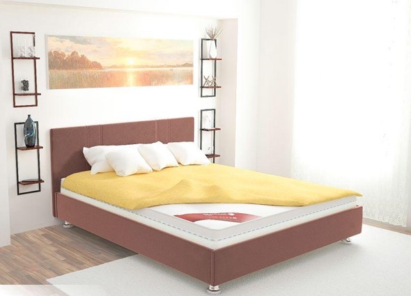 Кровать Вена 140х200 (с основанием) в Саранске - изображение
