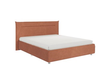 Двуспальная кровать Альба 1.6, персик (велюр) в Саранске