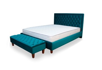 Кровать без механизма 1,5-спальная с высокими ножками Грета 1500х2150 мм в Саранске