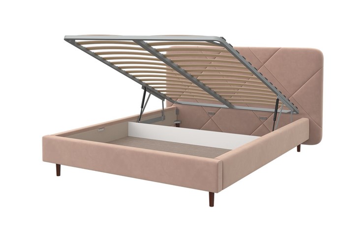 Двуспальная кровать Лима 160х200 (вариант 1) с основанием в Саранске - изображение 2