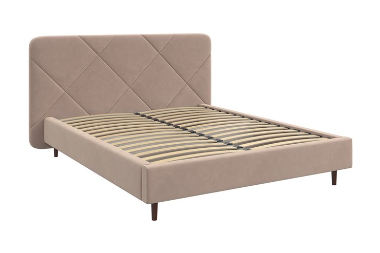 Двуспальная кровать Лима 160х200 (вариант 1) с основанием в Саранске - изображение 1
